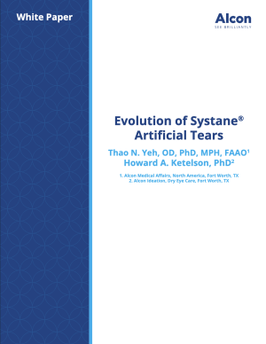 Evolution of Systane® Artificial Tears