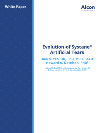 Evolution of Systane® Artificial Tears