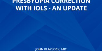 The Landscape Of Presbyopia Correction With IOLS - An Update