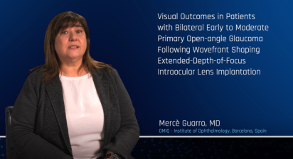 Visual Outcomes in Patients with Bilateral Early to Moderate Primary Open-angle Glaucoma Following Wavefront Shaping Extended-Depth-of-Focus Intraocular Lens Implantation