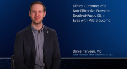 Clinical Outcomes of a Non-Diffractive Extended Depth-of-Focus IOL in Eyes with Mild Glaucoma