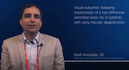 Visual outcomes following implantation of a non-diffractive extended vision IOL in patients with early macular degeneration